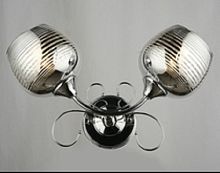 Бра двухрожковое Мелодия Света Е27 Хром глянец картинка 